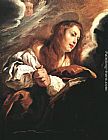 Mary Canvas Paintings - Saint Mary Magdalene Penitent